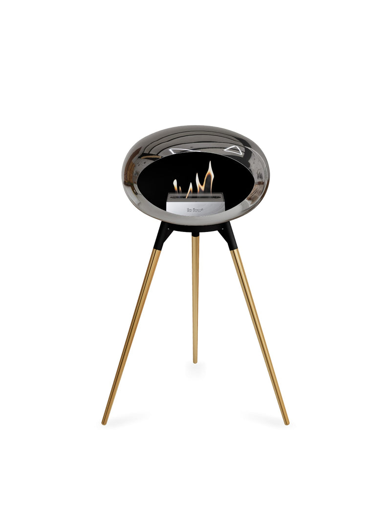 Ground High Chromed Silver