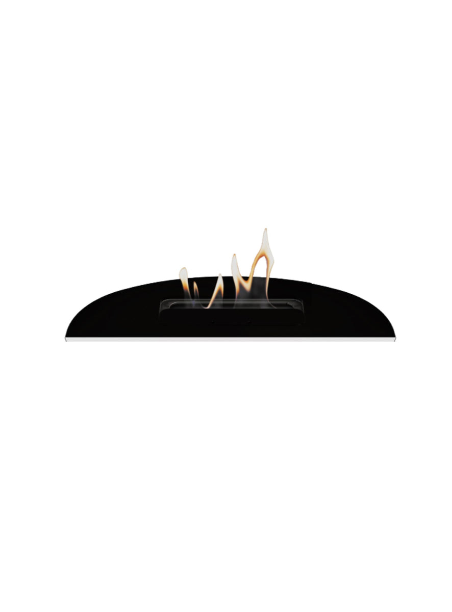 Eye Fireplace Top Glass: Black & White Options – Le Feu Fires